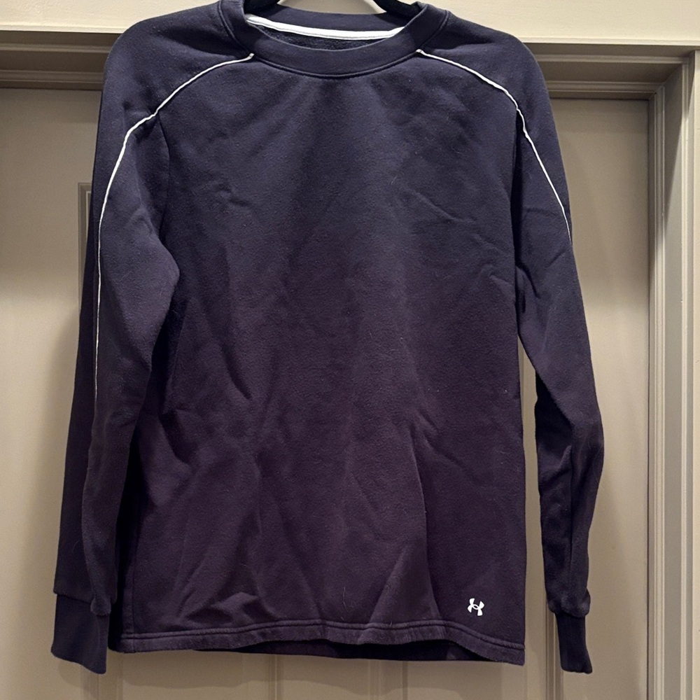 Under Armour Women’s Black Long Sleeve Fleece Top